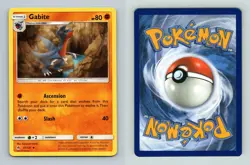 Gabite #61/131 Sun & Moon Forbidden Light Uncommon Pokemon 2018 TCG Card - Image 1