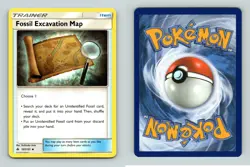 Fossil Excavation Map #107/131 SM Forbidden Light Uncommon Pokemon 2018 TCG Card - Image 1