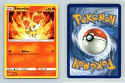 Fennekin #14/131 Sun & Moon Forbidden Light Common Pokemon 2018 TCG Card - Image 1