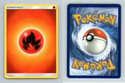 Fire Energy Sun & Moon Forbidden Light Pokemon 2018 TCG Card - Image 1