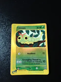 Pokemon card Caterpie 96/165 expedition exc+++ - Image 1