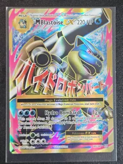 Pokemon Card TCG M Blastoise EX (Full Art) 102/108 XY Evolutions Holo NM LP - Image 1