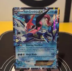 Pokemon Ash-Greninja EX Promo Holo XY XY133 Basic Water 170HP English - Image 1