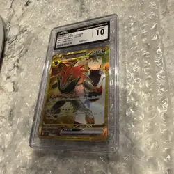 N's Zoroark ex 131/100 Sv9: Battle Partners Holo (Japanese) CGC 10 Pokemon - Image 1