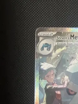 Pokemon Steven's Metagross EX 289/217 ASC 340 HP EX Stage 2 Holo Rare - Image 2