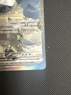 Pokemon Steven's Metagross EX 289/217 ASC 340 HP EX Stage 2 Holo Rare - Image 4