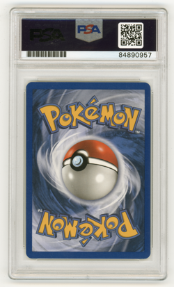 PSA Signed Eric Stuart 2005 Pokemon Unseen Forces Poliwhirl 68/115 Reverse Foil - Image 2