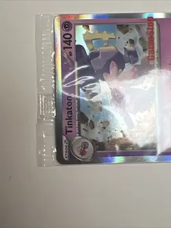 SEALED Tinkaton 105/193 Holo GameStop Exclusive Promo AUTHENTIC Pokemon Card - Image 4