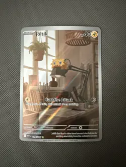 Pokemon TCG Joltik Illustration Rare Card 116/086 S&V White Flare - Image 1