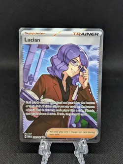 Lucian 208/167 Pokemon Twilight Masquerade Full Art Ultra Rare Holo NM - Image 1