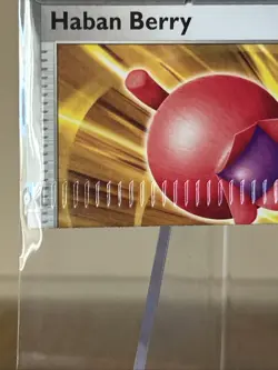 Rare Error/Crimped Cut- Haban Berry #111 Pokemon Prismatic Evolutions - Image 4