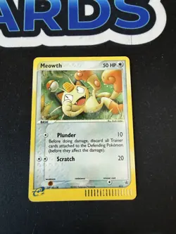 NM Meowth #013 Black Star Promo Holo Pokemon Card - Image 1