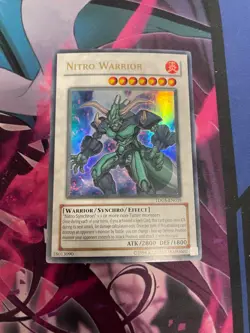 YUGIOH - NITRO WARRIOR - ULTRA RARE - LP - UNLIMITED - TDGS - Image 1