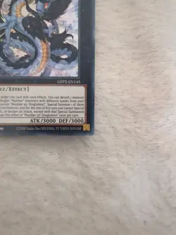 YuGiOh! Number 97: Draglubion GFP2-EN145 Ultra Rare 1st Edition - Image 5
