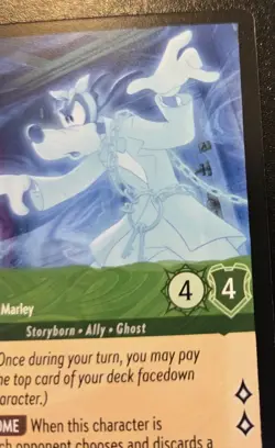 Goofy - Ghost Of Jacob Marley 83/204 Super Rare Winterspell Disney Lorcana TCG - Image 3