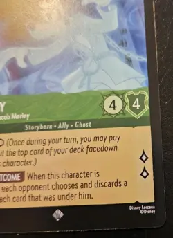 Goofy - Ghost Of Jacob Marley 83/204 Super Rare Winterspell Disney Lorcana TCG - Image 5