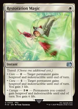 Restoration Magic - Non-Foil - Final Fantasy - 30 | MTG Card - Image 1