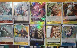 One Piece TCG Card Lot English Edition 10 Count Lot 3 - Image 1