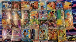 Pre Release Gold Stamped (31 Foil Card Lot) Dragon Ball CCG - Image 1