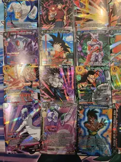 Pre Release Gold Stamped (31 Foil Card Lot) Dragon Ball CCG - Image 2