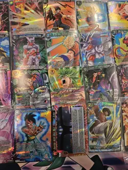 Pre Release Gold Stamped (31 Foil Card Lot) Dragon Ball CCG - Image 3