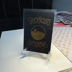 Shining Charizard Black Foil Fan Art Display Card Hp100 NM - Image 2