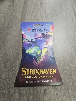 Magic the Gathering Strixhaven School of Mages SET Booster NEW MTG - Image 1