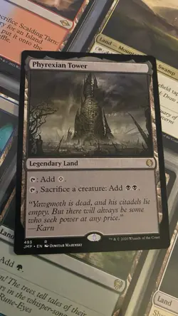 Phyrexian Tower Jumpstart Card NM MTG Magic the Gathering - Image 1