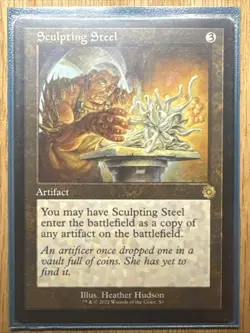Sculpting Steel - MTG - The Brothers' War: Retro Frame Artifacts #50 - Image 1