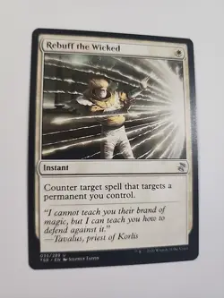 NM-Mint, English Regular Rebuff the Wicked Time Spiral Remastered - Image 1