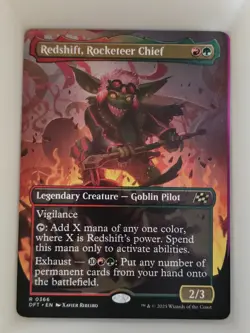Redshift, Rocketeer Chief - R 0366 Common Borderless Aetherdrift - Image 1