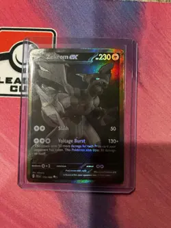 Pokemon Zekrom EX 172/086 Sv: Black Bolt Holo Black White Rare 230 HP - Image 1