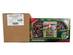 POKEMON MEGA VENUSAUR EX PREMIUM COLLECTION 6-BOX CASE - Image 1