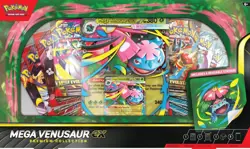 POKEMON MEGA VENUSAUR EX PREMIUM COLLECTION 6-BOX CASE - Image 5