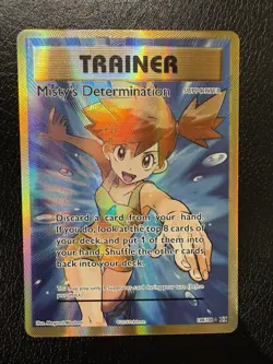 Misty's Determination 108/108 - Evolutions - Near Mint NM Full Art Pokemon Card - Image 1