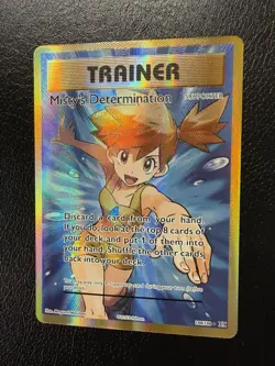Misty's Determination 108/108 - Evolutions - Near Mint NM Full Art Pokemon Card - Image 4