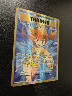Misty's Determination 108/108 - Evolutions - Near Mint NM Full Art Pokemon Card - Image 5