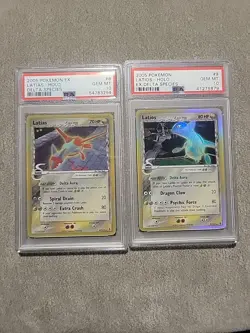 2005 Pokemon Latias #8 Latios #9 Holo Psa 10 Ex Delta Species - Image 1