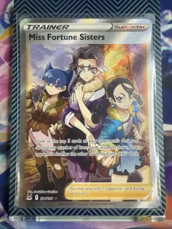 Pokemon TCG Miss Fortune Sisters Sword & Shield - Lost Origin 194/196 Holo Ultra - Image 1