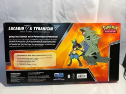 Pokemon TCG Lucario V & Tyranitar V Heavy Hitters Premium Collection Exclusive - Image 4