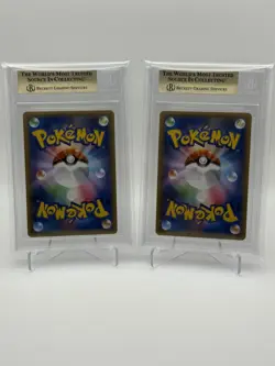 Pokemon 2017 Alolan Vilpix Pikachu Poncho-038/SM-P - 037/SM-P BGS 10 Sequential - Image 2