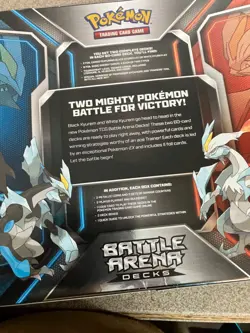 Factory Sealed Pokemon TCG Battle Arena Deck Black And White Kyurem Box Set - Image 5