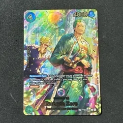 One Piece PRB02 Roronoa Zoro PRB02-006 SP Foil Blocker Character English - Image 1