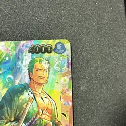 One Piece PRB02 Roronoa Zoro PRB02-006 SP Foil Blocker Character English - Image 3