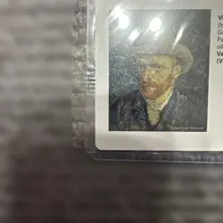 Pokemon Card Pikachu with Grey Felt Hat Van Gogh Promo - Image 4
