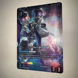 GUNDAM TCG CARD GAME GD03-052 GUNDAM VIRTUE (R+) FOIL - STEEL REQUIEM CCG - Image 3