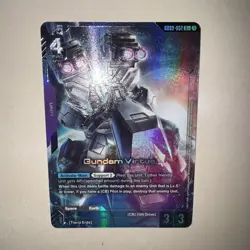 GUNDAM TCG CARD GAME GD03-052 GUNDAM VIRTUE (R+) FOIL - STEEL REQUIEM CCG - Image 5