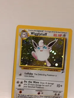 Pokemon TCG Wigglytuff 16/64 Jungle Holo EX Rare Vintage WOTC Fast Shipping - Image 3