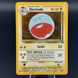 Pokemon TCG Electrode Jungle 2/64 Holo Unlimited Holo Rare - Image 1