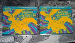 Pokemon TCG Mega Evolution Ascended Heroes ETB Lot x2 Sealed - Image 1